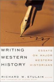 Tapa de Writing Western history