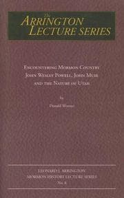 Tapa de Encountering Mormon Country