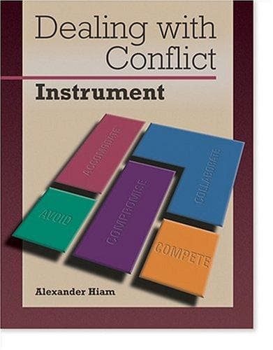 Tapa de Dealing with Conflict Instrument