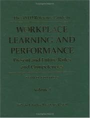 Tapa de The ASTD reference guide to workplace learning and performance
