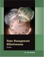 Tapa de Time Management Effectiveness Profile