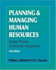 Tapa de Planning & managing human resources