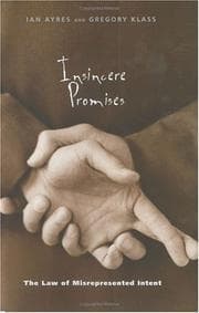 Tapa de Insincere Promises