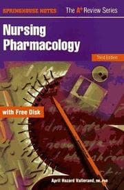 Tapa de Nursing pharmacology