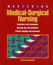 Tapa de Mastering medical surgical nursing