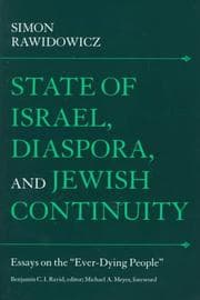 Tapa de State of Israel, Diaspora, and Jewish Continuity