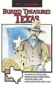 Tapa de Buried Treasures of Texas (Buried Treasures)