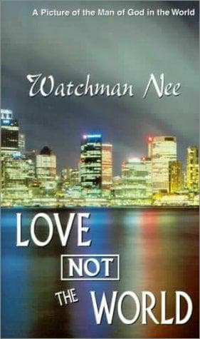 Tapa de Love Not the World