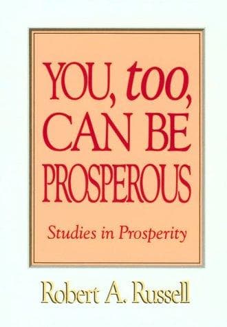 Tapa de You Too Can Be Prosperous