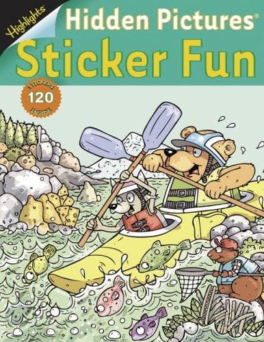 Tapa de Highlights Hidden Pictures Sticker Fun