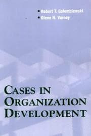 Tapa de Cases in organization development