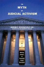 Tapa de The Myth of Judicial Activism