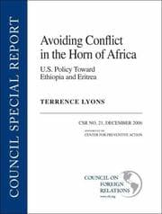 Tapa de Avoiding conflict in the Horn of Africa