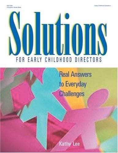 Tapa de Solutions for Early Childhood Directors