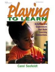 Tapa de Playing to Learn