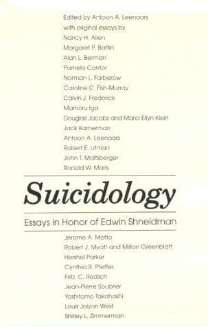 Tapa de Suicidology