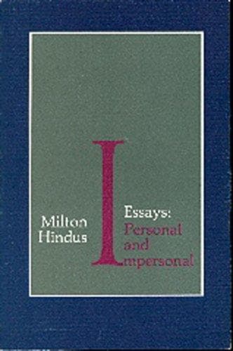 Tapa de Essays