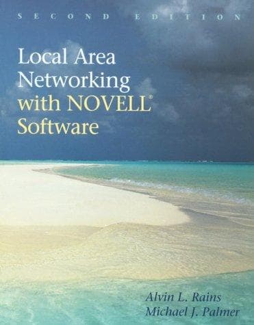 Tapa de Local area networking with Novell software