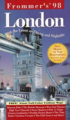 Tapa de Frommer's 98 London