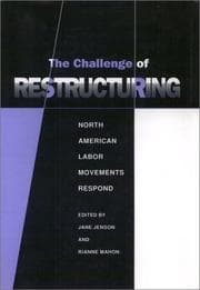 Tapa de The Challenge of Restructuring