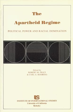 Tapa de The Apartheid regime