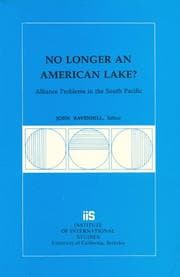 Tapa de No longer an American lake?