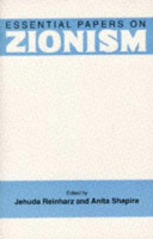 Tapa de Essential Papers on Zionism