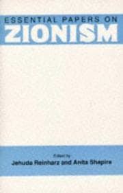 Tapa de Essential Papers on Zionism