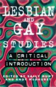 Tapa de Lesbian and gay studies