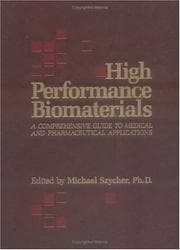 Tapa de High performance biomaterials