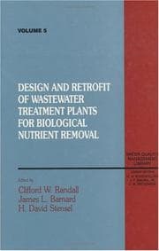 Tapa de Design and retrofit of wastewater treatment plants for biological nutrient removal