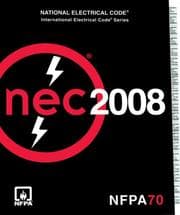 Tapa de National Electrial Code Tabs 2008