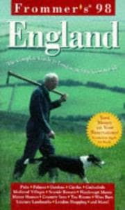 Tapa de Frommer's 98 England