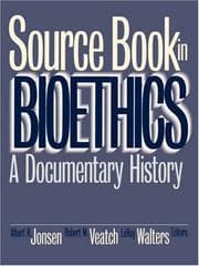 Tapa de Source Book in Bioethics