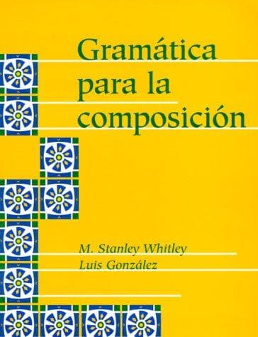 Tapa de Gramática para la composición