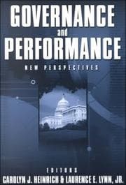 Tapa de Governance and performance