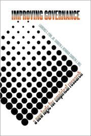 Tapa de Improving governance