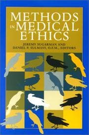 Tapa de Methods in medical ethics