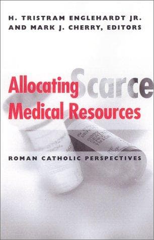 Tapa de Allocating scarce medical resources