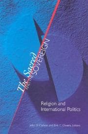 Tapa de The sacred and the sovereign