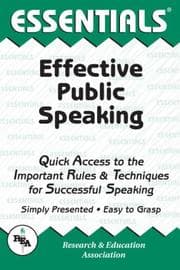 Tapa de The essentials of effective public speaking