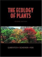 Tapa de The ecology of plants