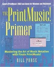 Tapa de The PrintMusic Primer