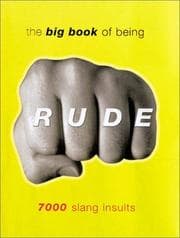 Tapa de The Big Book of Being Rude