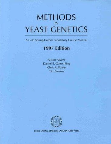 Tapa de Methods in Yeast Genetics, 1997