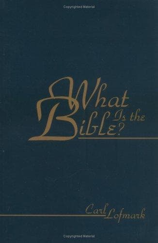 Tapa de What is the Bible ?