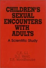 Tapa de Children's sexual encounters with adults