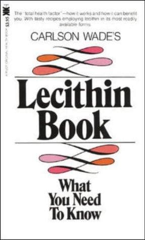 Tapa de Carlson Wade's Lecithin book