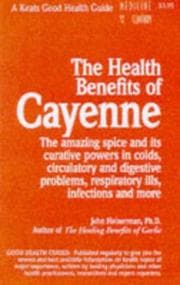 Tapa de The health benefits of cayenne
