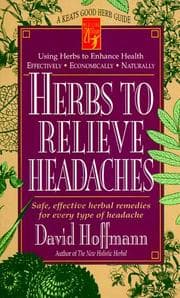 Tapa de Herbs to relieve headaches